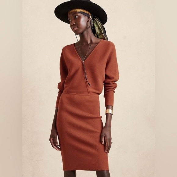 Banana Republic Dresses & Skirts - Banana Republic Serene Sweater Dress – Size Large – NWT
